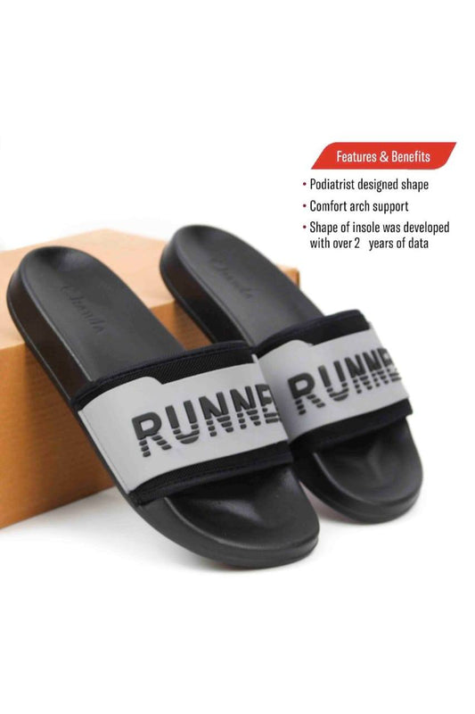 Medicated Runner Slippers for Men – Comfortable, Lightweight, and Supportive Casual Footwear
